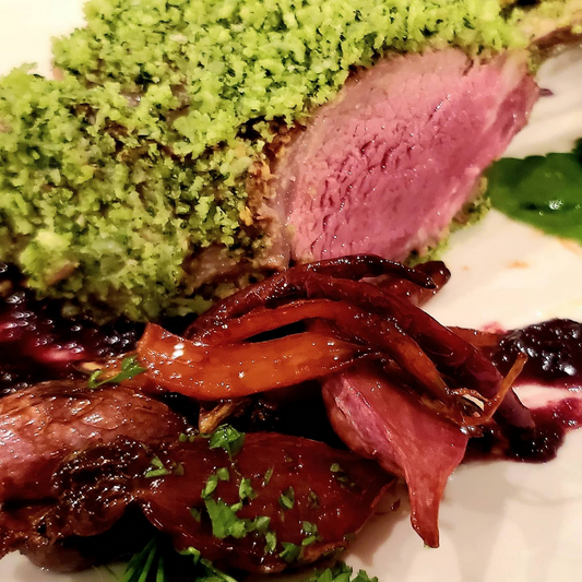 Rack of Lamb Appetizer portioned for up to 10 guests